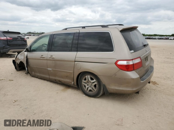 2007 Honda Odyssey EX-L with VIN 5FNRL38617B439728, listed as a Copart auction lot 53619595 with 116,735 mi miles and Salvage Title. Bid and sale history available at carsss.com. Image 2.