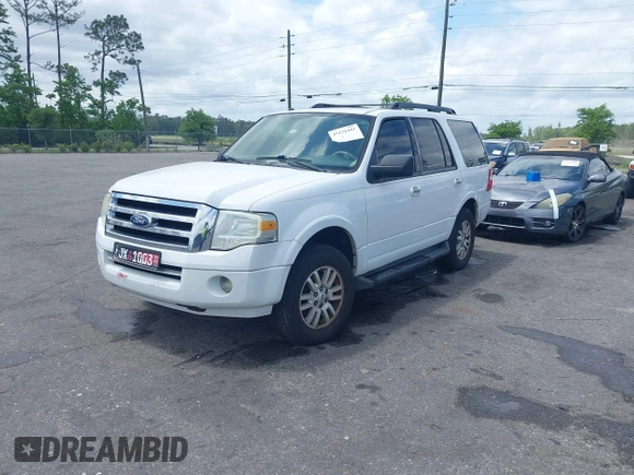 2011 Ford Expedition XLT with VIN 1FMJU1H55BEF53677, listed as a IAAI auction lot 42131441 with 284,016 mi miles and . Bid and sale history available at DreamBid. Image 2.