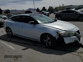 2017 Nissan Maxima Platinum with VIN 1N4AA6AP2HC457604, listed as a Copart auction lot 50564985 with 64,205 mi miles and Salvage Title. Bid and sale history available at DreamBid. Image 4.