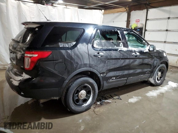 2013 Ford Utility Police Interceptor with VIN 1FM5K8AR2DGA88912, listed as a Copart auction lot 87072664 with 118,873 mi miles and Salvage Title. Bid and sale history available at carsss.com. Image 3.