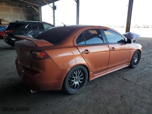 2009 Mitsubishi Lancer GTS with VIN JA3AU86W99U021176, listed as a Copart auction lot 61819374 with 138897 miles and Salvage Title. Bid and sale history available at carsss.com. Image 3.