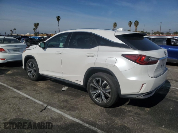 2019 Lexus RX with VIN 2T2BGMCA7KC030486, listed as a Copart auction lot 43281465 with 71,392 mi miles and Salvage Title. Bid and sale history available at carsss.com. Image 2.
