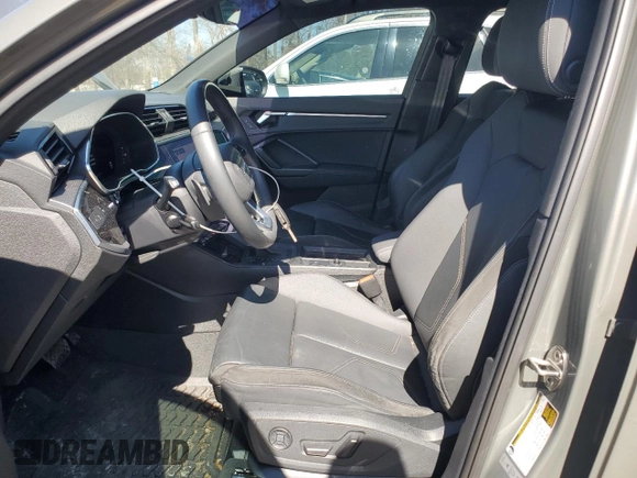 2021 Audi Q3 S line Premium Plus with VIN WA1EECF32M1028239, listed as a Copart auction lot 46702965 with 50,244 mi miles and Salvage Title. Bid and sale history available at carsss.com. Image 7.