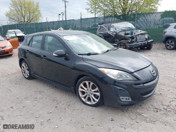 2010 Mazda Mazda3 s Sport with VIN JM1BL1H61A1206440, listed as a IAAI auction lot 42045853 with 1 mi miles. Bid and sale history available at carsss.com. Image 1.