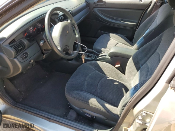 2004 Chrysler Sebring LX with VIN 1C3EL46X04N256533, listed as a Copart auction lot 77325144 with 138,399 mi miles and Salvage Title. Bid and sale history available at carsss.com. Image 7.