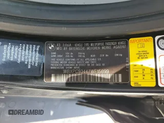 2007 BMW X3 3.0si with VIN WBXPC93447WF15699, listed as a Copart auction lot 66615254 with 105,166 mi miles and Salvage Title. Bid and sale history available at DreamBid. Image 15.