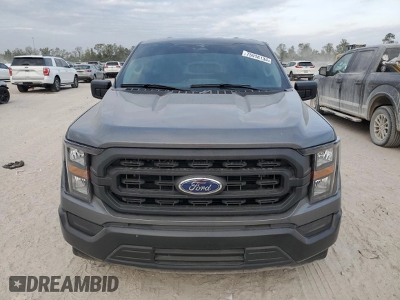2023 Ford F-150 XL with VIN 1FTMF1C5XPKF21948, listed as a Copart auction lot 75918134 with 6,922 mi miles and Clean Title. Bid and sale history available at carsss.com. Image 5.