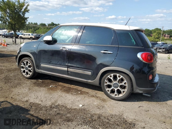 2016 FIAT 500L Trekking with VIN ZFBCFADH3GZ038039, listed as a Copart auction lot 70144554 with 97,598 mi miles and Salvage Title. Bid and sale history available at carsss.com. Image 2.