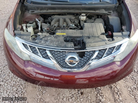 2012 Nissan Murano SL with VIN JN8AZ1MU6CW112028, listed as a Copart auction lot 89210785 with 131,295 mi miles and Salvage Title. Bid and sale history available at carsss.com. Image 13.