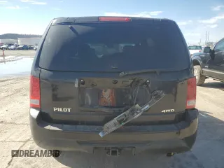 2012 Honda Pilot EX-L with VIN 5FNYF4H52CB083641, listed as a Copart auction lot 46923865 with 105,120 mi miles and Salvage Title. Bid and sale history available at DreamBid. Image 6.