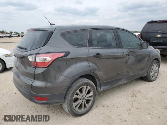 2017 Ford Escape S with VIN 1FMCU0F73HUB79818, listed as a Copart auction lot 53877285 with 108,029 mi miles and Salvage title. Bid and sale history available at DreamBid. Image 3.
