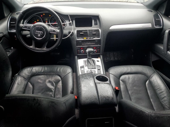 2012 Audi Q7 S line with VIN WA1AGAFE1CD001173, listed as a Copart auction lot 52113295 with 146,972 mi miles and Salvage title. Bid and sale history available at DreamBid. Image 8.