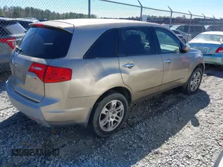 2007 Acura MDX with VIN 2HNYD28207H503276, listed as a IAAI auction lot 41877573 with 258,178 mi miles. Bid and sale history available at carsss.com. Image 4.