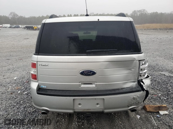 2013 Ford Flex SE with VIN 2FMGK5B84DBD35559, listed as a Copart auction lot 43579155 with 132,849 mi miles and Salvage Title. Bid and sale history available at carsss.com. Image 6.