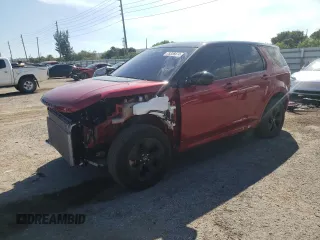 2021 Land Rover Discovery Sport S R-Dynamic with VIN SALCT2FX7MH883602, listed as a Copart auction lot 73326474 with 34,842 mi miles and Salvage Title. Bid and sale history available at carsss.com. Image 1.