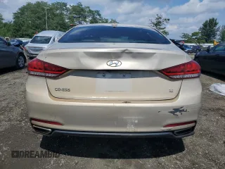 2015 Hyundai Genesis 3.8L with VIN KMHGN4JE7FU051963, listed as a Copart auction lot 67966694 with 140,222 mi miles and Clean Title. Bid and sale history available at carsss.com. Image 6.