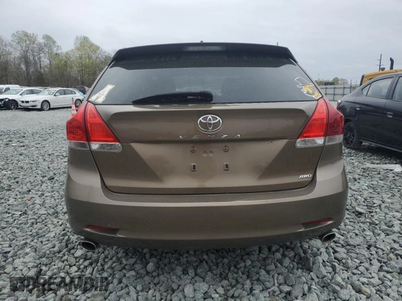 2010 Toyota Venza with VIN 4T3BK3BB0AU045441, listed as a Copart auction lot 50996015 with 150,490 mi miles and Salvage Title. Bid and sale history available at carsss.com. Image 6.