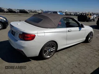 2018 BMW 2 Series 230i with VIN WBA2M7C54JVD51463, listed as a Copart auction lot 72226964 with 24,053 mi miles and Salvage Title. Bid and sale history available at carsss.com. Image 3.