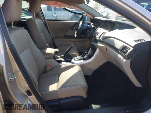 2014 Honda Accord LX with VIN 1HGCR2F34EA209843, listed as a IAAI auction lot 42073543 with 208,210 mi miles and . Bid and sale history available at carsss.com. Image 5.