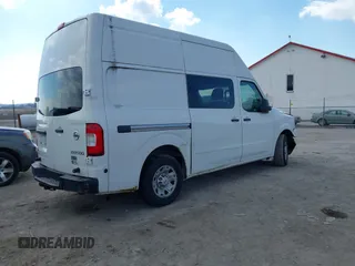 2012 Nissan NV SV with VIN 1N6AF0LY3CN102465, listed as a IAAI auction lot 41660251 with 155,099 mi miles. Bid and sale history available at carsss.com. Image 4.