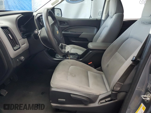 2021 Chevrolet Colorado 2WD Work Truck with VIN 1GCGSBEA8M1173111, listed as a Copart auction lot 55069915 with 95,665 mi miles and Clean title. Bid and sale history available at DreamBid. Image 7.