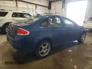 2009 Ford Focus SE with VIN 1FAHP35N59W205902, listed as a Copart auction lot 53759505 with 167,827 mi miles and Non Repairable. Bid and sale history available at carsss.com. Image 3.