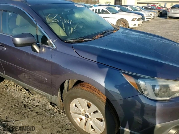 2017 Subaru Outback Premium with VIN 4S4BSACC4H3246778, listed as a Copart auction lot 81834424 with 82,822 mi miles and Salvage Title. Bid and sale history available at carsss.com. Image 11.