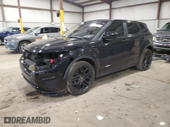 2017 Land Rover Range Rover Evoque HSE Dynamic with VIN SALVD2BG4HH223230, listed as a Copart auction lot 85133684 with 77,158 mi miles and Salvage Title. Bid and sale history available at carsss.com. Image 1.