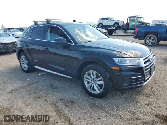 2020 Audi Q5 Premium with VIN WA1ANAFY8L2034800, listed as a Copart auction lot 56283985 with 121,952 mi miles and Salvage title. Bid and sale history available at DreamBid. Image 4.
