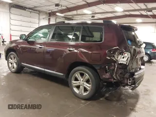 2013 Toyota Highlander Limited with VIN 5TDDK3EH0DS273650, listed as a IAAI auction lot 42488316 with 256,774 mi miles and . Bid and sale history available at DreamBid. Image 3.