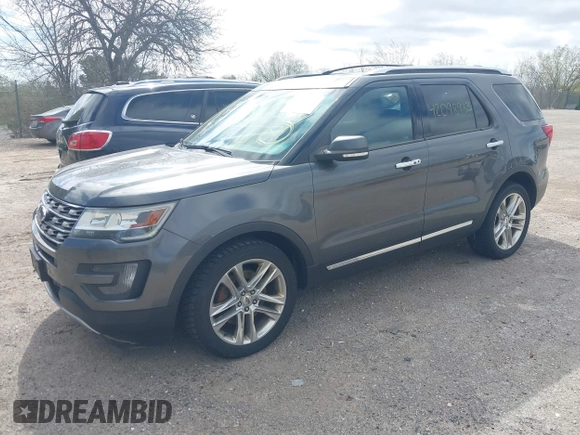 2016 Ford Explorer Limited with VIN 1FM5K8F89GGA06436, listed as a IAAI auction lot 42098933 with 215,526 mi miles. Bid and sale history available at carsss.com. Image 17.