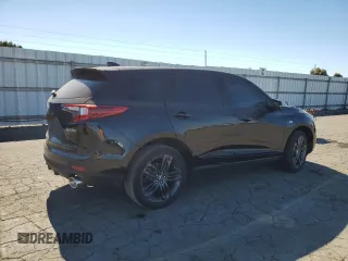 2020 Acura RDX w/A-Spec Pkg with VIN 5J8TC1H67LL000651, listed as a Copart auction lot 75904824 with 53,986 mi miles and Clean title. Bid and sale history available at DreamBid. Image 3.