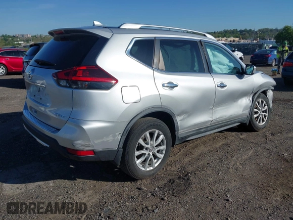 2018 Nissan Rogue SV with VIN KNMAT2MV9JP595095, listed as a IAAI auction lot 42110732 with 66,622 mi miles. Bid and sale history available at carsss.com. Image 4.