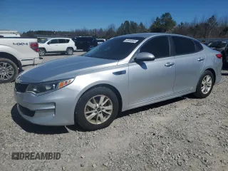 2017 Kia Optima LX with VIN 5XXGT4L30HG122886, listed as a Copart auction lot 45984665 with 104,998 mi miles and Salvage title. Bid and sale history available at DreamBid. Image 1.