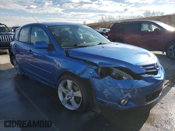 2006 Mazda 3 S Grand Touring with VIN JM1BK344461407128, listed as a Copart auction lot 47407555 with 192,161 mi miles and Salvage Title. Bid and sale history available at DreamBid. Image 4.