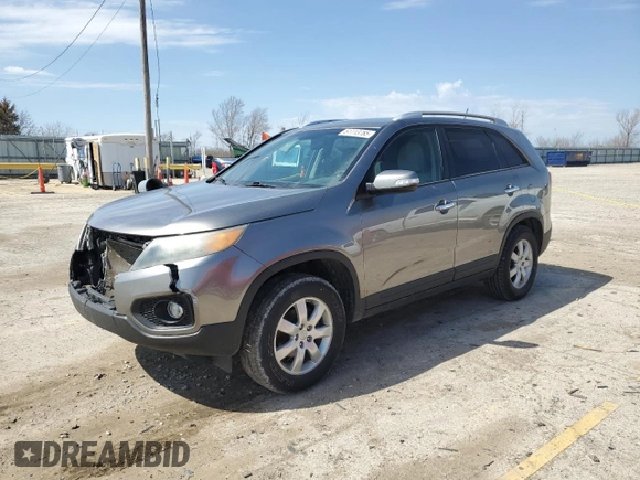 2011 Kia Sorento LX with VIN 5XYKT3A11BG049925, listed as a Copart auction lot 51113785 with 126,778 mi miles and Salvage Title. Bid and sale history available at DreamBid. Image 1.