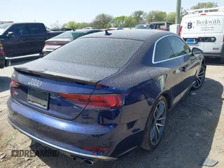 2018 Audi S5 Premium Plus z VIN WAUP4AF54JA027142, wystawiony jako IAAI lot #41856305 z przebiegiem 66 742 mil mil oraz . Historia ofert i sprzedaży dostępna na DreamBid. Obrazek 4.