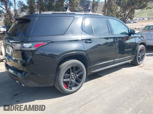 2020 Chevrolet Traverse Premier with VIN 1GNEVKKW0LJ295174, listed as a IAAI auction lot 41599409 with 30,291 mi miles. Bid and sale history available at carsss.com. Image 4.