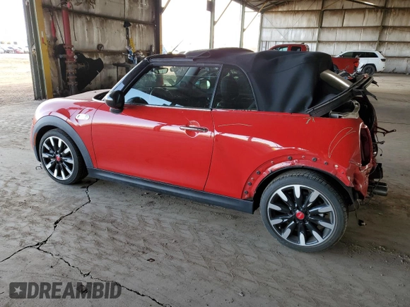 2019 MINI Convertible Cooper S z VIN WMWWG9C57K3E40543, wystawiony jako Copart lot #47549745 z przebiegiem 29 167 mil mil oraz Szkoda całkowita • Salvage title. Historia ofert i sprzedaży dostępna na DreamBid. Obrazek 2.