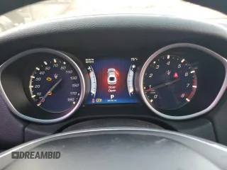 2014 Maserati Ghibli z VIN ZAM57XSA6E1097525, wystawiony jako Copart lot #42029695 z przebiegiem 93 740 mil mil oraz Szkoda całkowita • Salvage title. Historia ofert i sprzedaży dostępna na DreamBid. Obrazek 9.