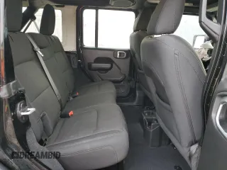 2021 Jeep Wrangler Unlimited Willys with VIN 1C4HJXDM6MW823301, listed as a Copart auction lot 43021265 with 59,707 mi miles and Salvage Title. Bid and sale history available at DreamBid. Image 10.