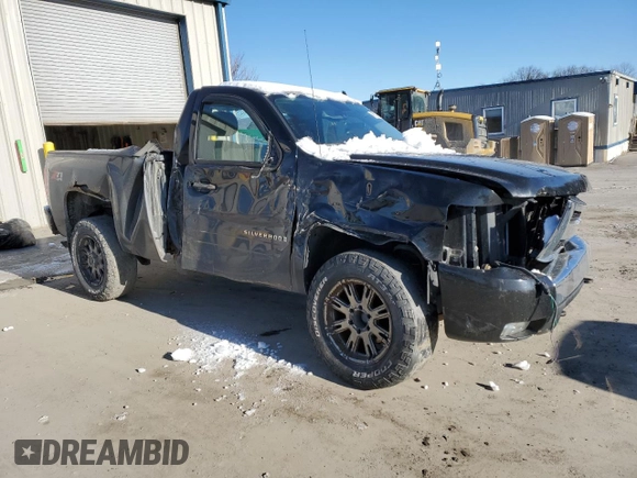 2008 Chevrolet Silverado 1500 Work Truck with VIN 1GCEK14C38Z101292, listed as a Copart auction lot 45727295 with 134,746 mi miles and Salvage Title. Bid and sale history available at carsss.com. Image 4.