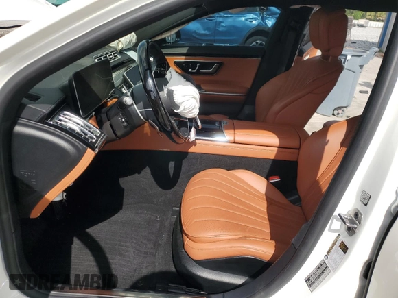 2022 Mercedes-Benz S 580 с VIN W1K6G7GB3NA141805, выставлен на аукционе Copart как лот 54716515 с пробегом 60 353 миль миль и Списание • Salvage title. История ставок и продаж доступна на DreamBid. Изображение 7.