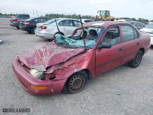 1997 Toyota Corolla with VIN 1NXBA02E6VZ546330, listed as a IAAI auction lot 41814505 with 206,504 mi miles. Bid and sale history available at carsss.com. Image 17.