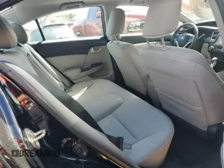 2014 Honda Civic Sedan EX with VIN 19XFB2F80EE054698, listed as a Copart auction lot 89171955 with 0 mi miles and Salvage Title. Bid and sale history available at carsss.com. Image 10.