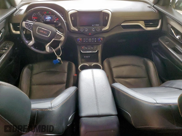 2020 GMC Terrain SLT z VIN 3GKALPEV8LL143945, wystawiony jako Copart lot #63500555 z przebiegiem 121 890 mil mil oraz Szkoda całkowita • Salvage title. Historia ofert i sprzedaży dostępna na DreamBid. Obrazek 8.