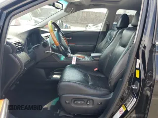 2010 Lexus RX 350 with VIN JTJZK1BA1A2407924, listed as a Copart auction lot 60111855 with 157,055 mi miles and Salvage title. Bid and sale history available at DreamBid. Image 7.