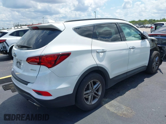 2017 Hyundai Santa Fe 2.4L z VIN 5NMZU3LB9HH034850, wystawiony jako IAAI lot #42342054 z przebiegiem 192 154 mil mil oraz . Historia ofert i sprzedaży dostępna na DreamBid. Obrazek 4.