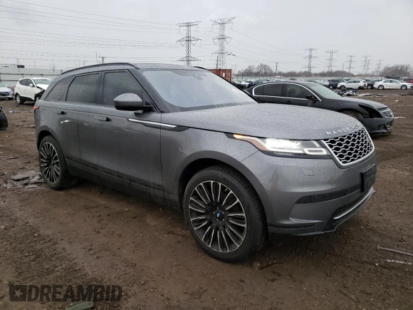 2018 Land Rover Range Rover Velar S with VIN SALYB2RX0JA725191, listed as a Copart auction lot 46030713 with 54,118 mi miles. Bid and sale history available at carsss.com. Image 4.