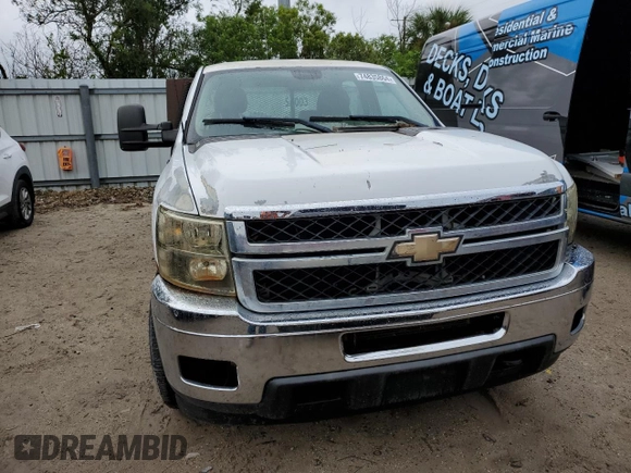 2012 Chevrolet Silverado 3500HD Work Truck with VIN 1GC4KZCG3CF121048, listed as a Copart auction lot 74835864 with 0 mi miles and Salvage Title. Bid and sale history available at carsss.com. Image 5.